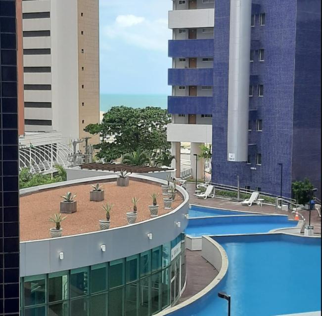Lindo Ap Vista Mar Em Beach Class Fortaleza 외부 사진